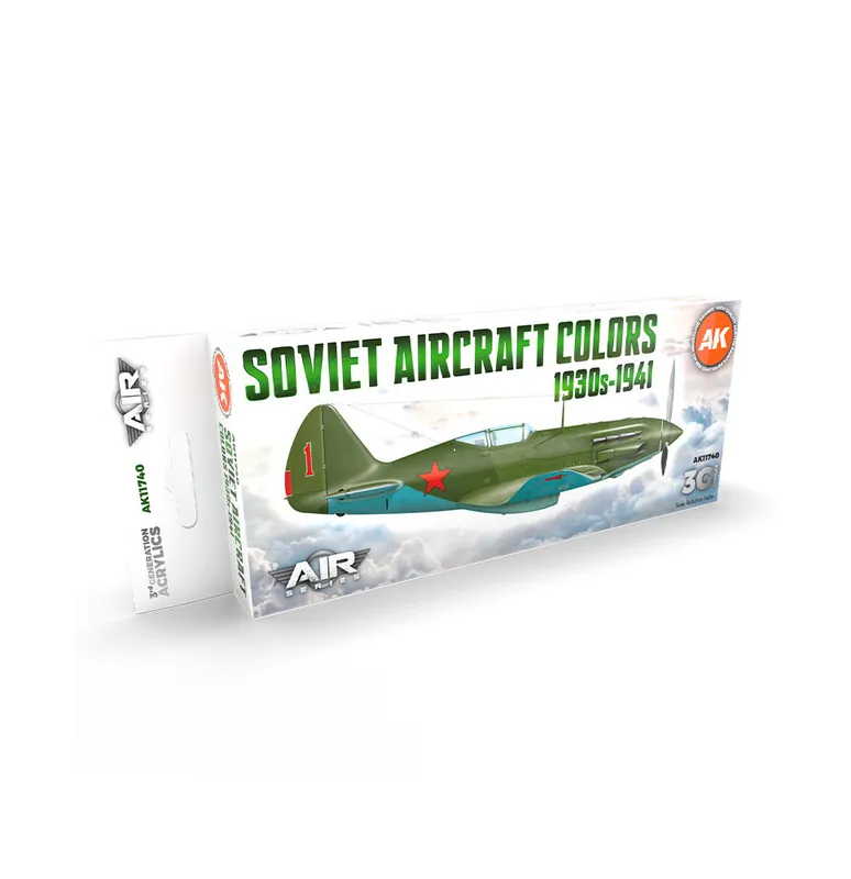 3GEN Soviet Aircraft Colors 1930s-1941 SET Koupit Online