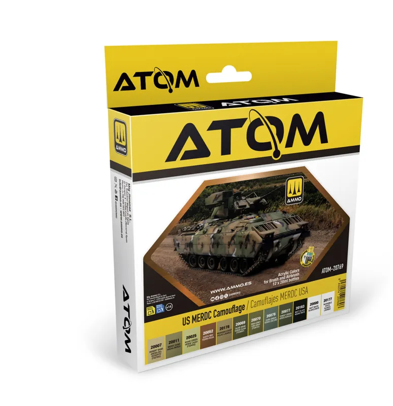 Finální Výprodej ATOM US MERDC Camouflage Set