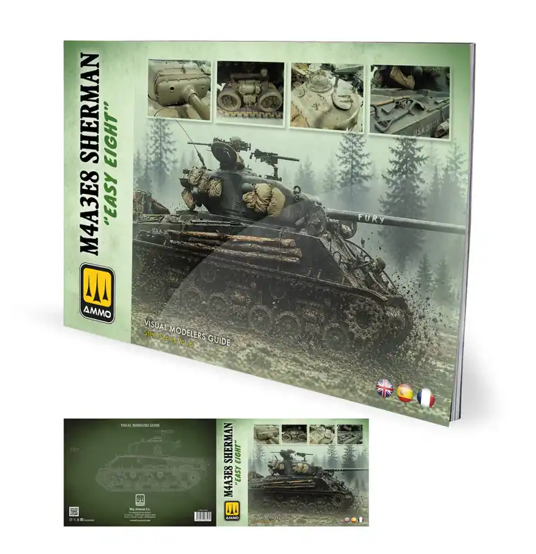 MAA3E8 SHERMAN – EASY EIGHT - Visual Modelers Guide (Multilingual) Nejprodávanější