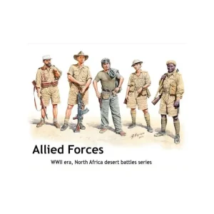 Allied Forces North Africa desert battles 1/35 Nejprodávanější