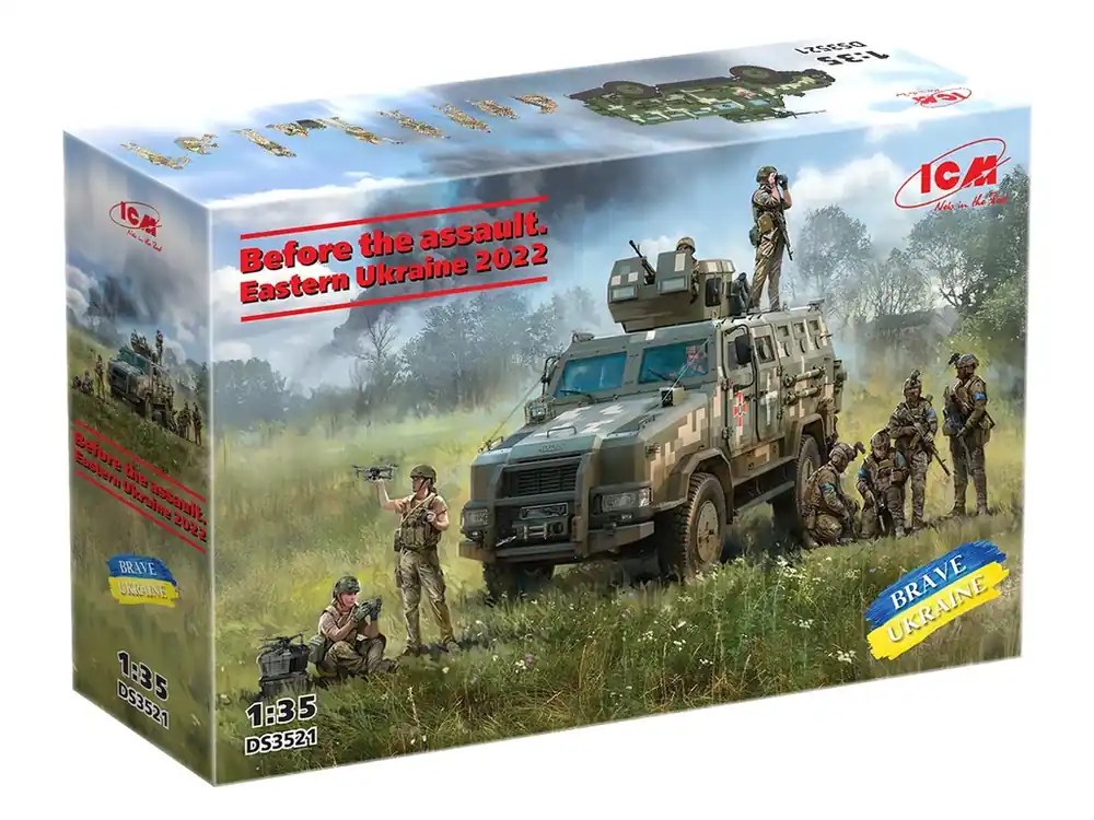 "Before the assault" Eastern Ukraine 2022 1/35 Nejlepší Cena