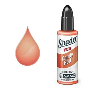 Výhodná Nabídka Barva AMMO MATT SHADER - Candy Red 10ml