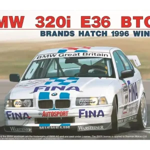 Levný BMW 320i BTCC Brands Hatch 1996 Winner 1/24