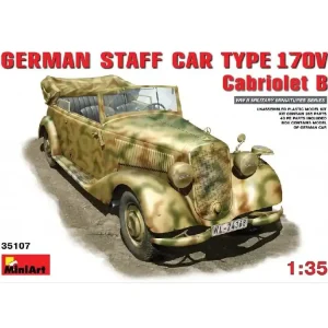 Dokud Zásoby Vydrží German Staff Car Typ 170V Cabriolet B 1/35