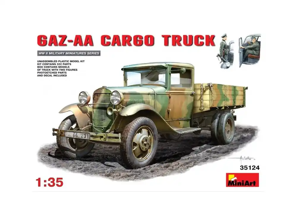 Pouze Dnes GAZ-AA Cargo Truck 1/35 MiniArt