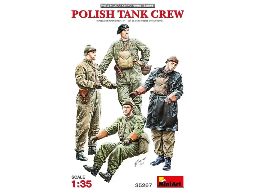 Ihned K Objednání Polish Tank Crew 1/35
