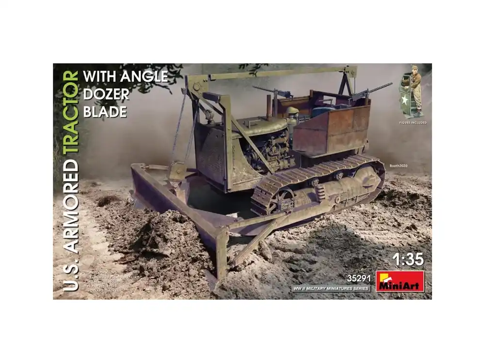 U.S. Armored Tractor with Angle Dozer Blade 1/35 Rychlé Dodání