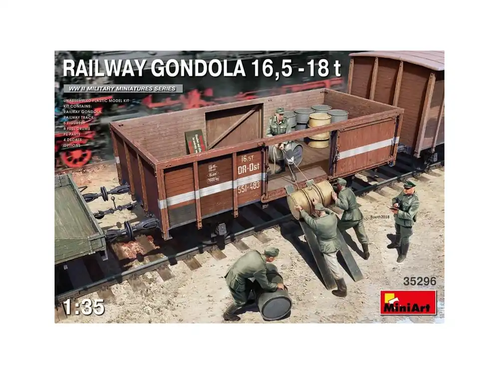 Railway Gondola 16,5-18 t 1/35 Nejprodávanější