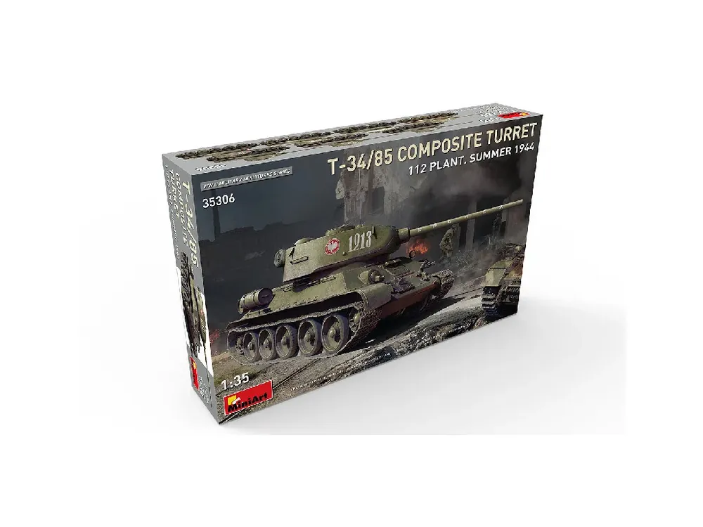 T-34-85 Composite Turret 112 Plant Summer 1944 1/35 Kup Teď