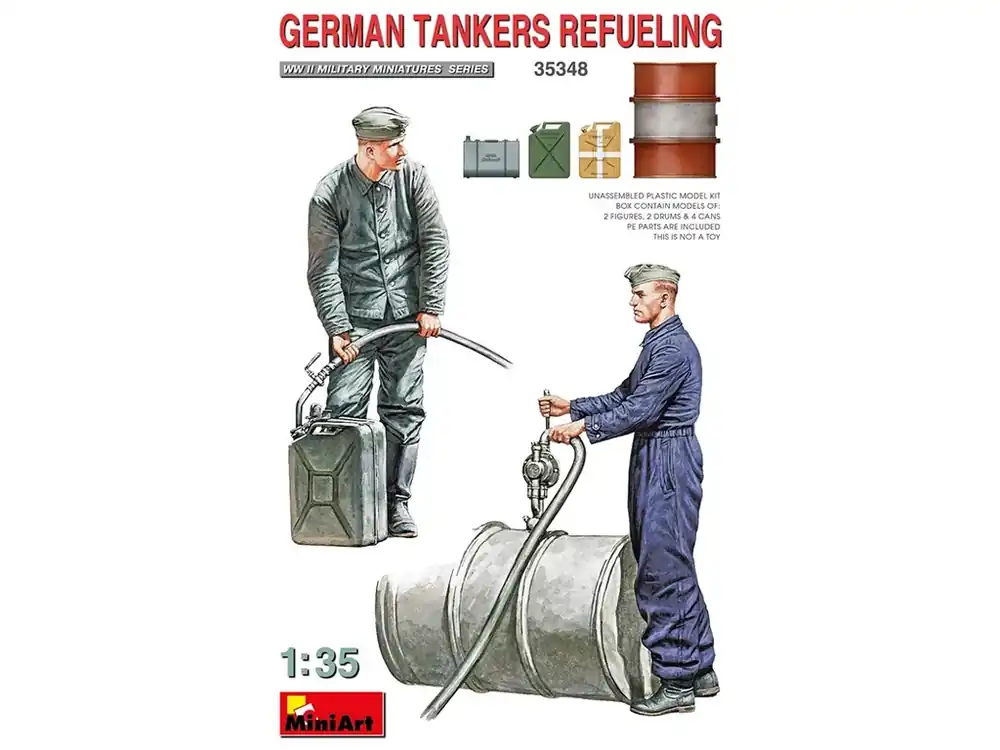 German Tankers Refueling 1/35 Originální