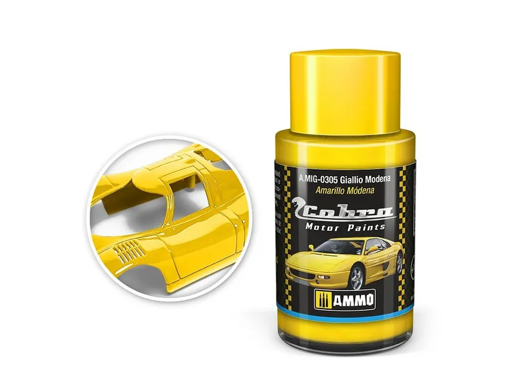 Ammo Cobra Motor Giallio Modena 30ml Speciální Cena