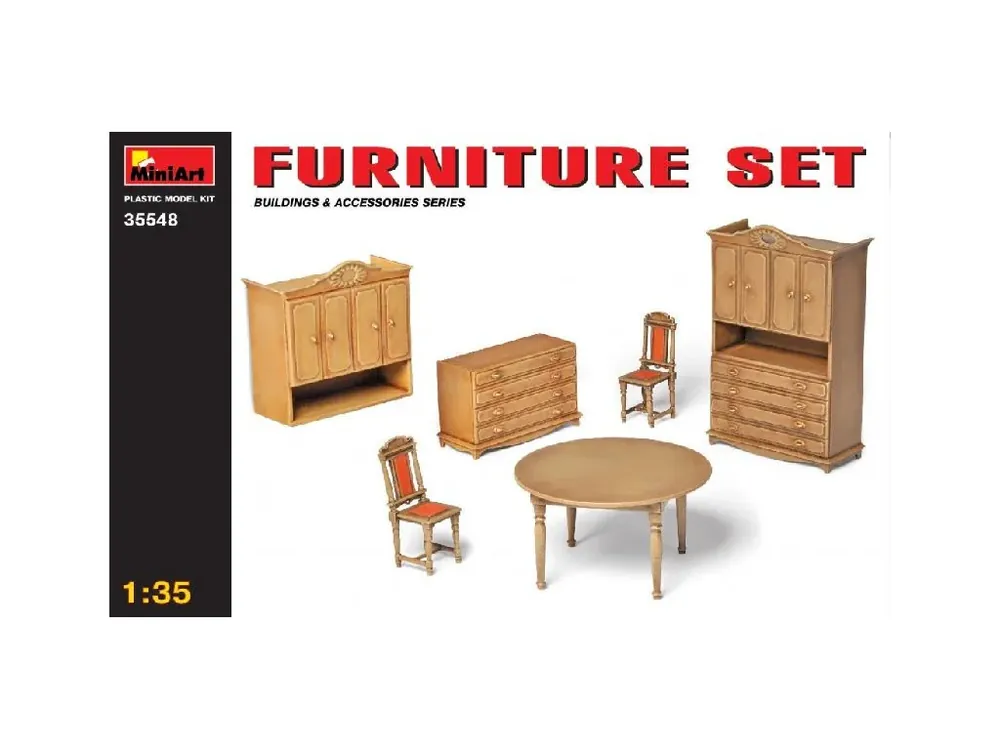 Furniture Set 1/35 Ihned K Objednání