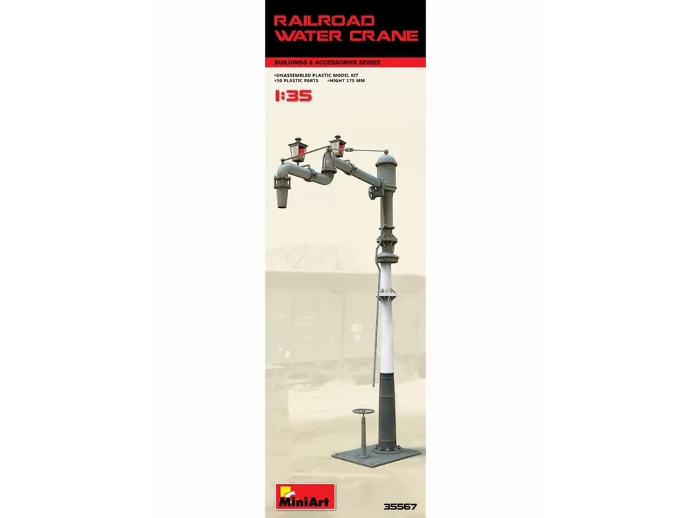 Railroad Water Crane 1/35 Nejprodávanější