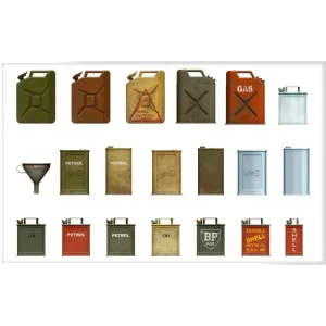 Allies Jerry Cans Set WW2 1/35 Odeslání Ihned