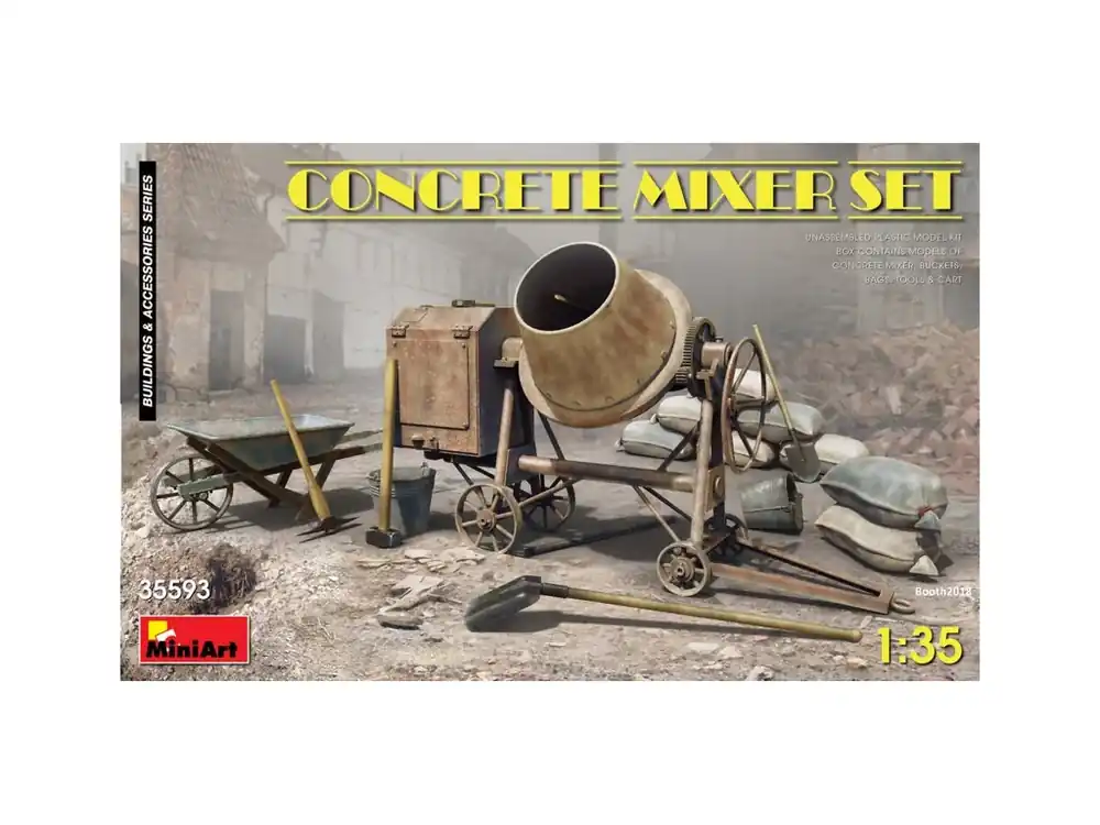 Concrete Mixer Set 1/35 Super Cena