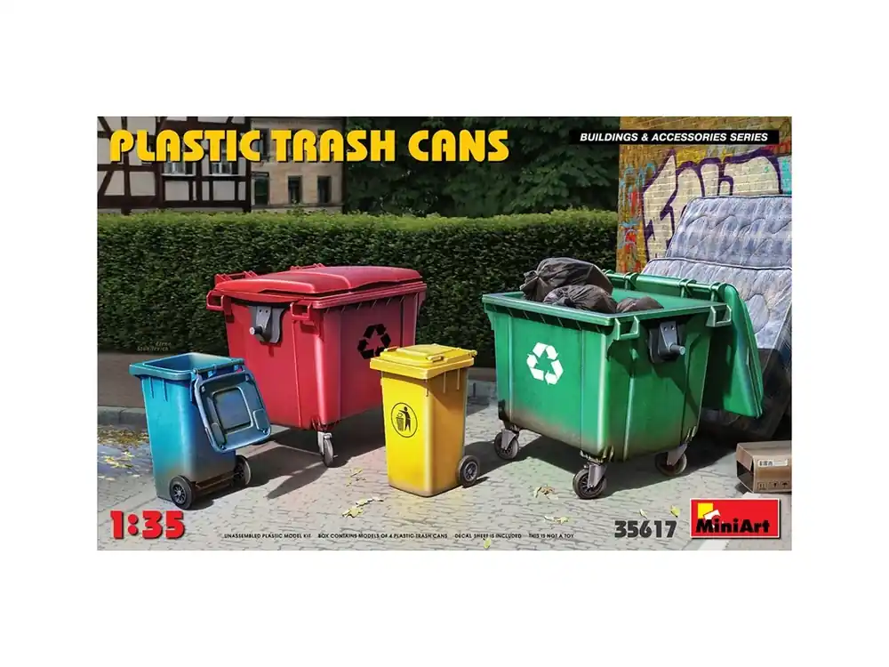 Koupit Online Plastic Trash Cans 1/35