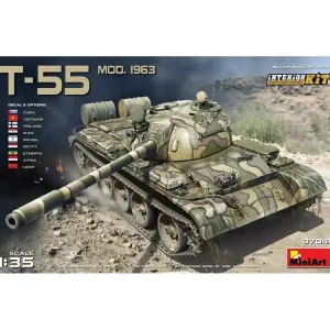Akce T-55 Mod. 1963 with Interior 1/35