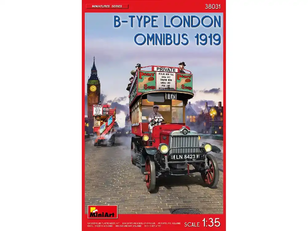 B-Type London Omnibus (1919) 1/35 Víkendová Akce