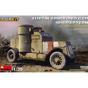 Austin Armoured Car 1918 Pattern. British Service. Western Front. Interior Kit 1/35 Nejlepší Cena