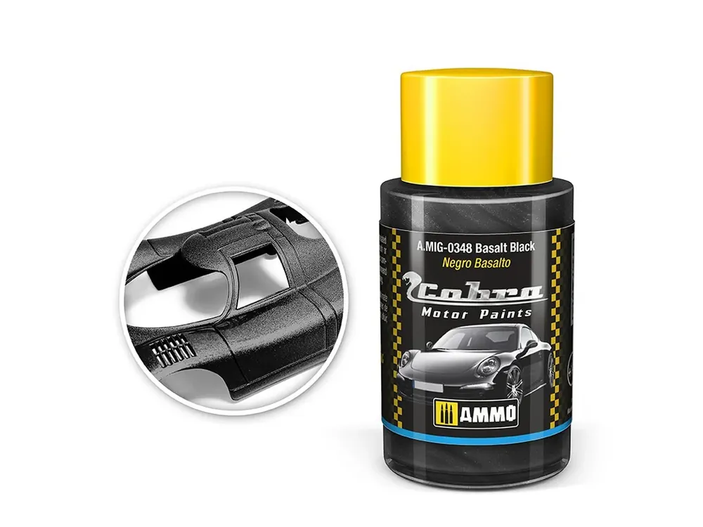 Oblíbený Ammo Cobra Motor Basalt Black 30ml