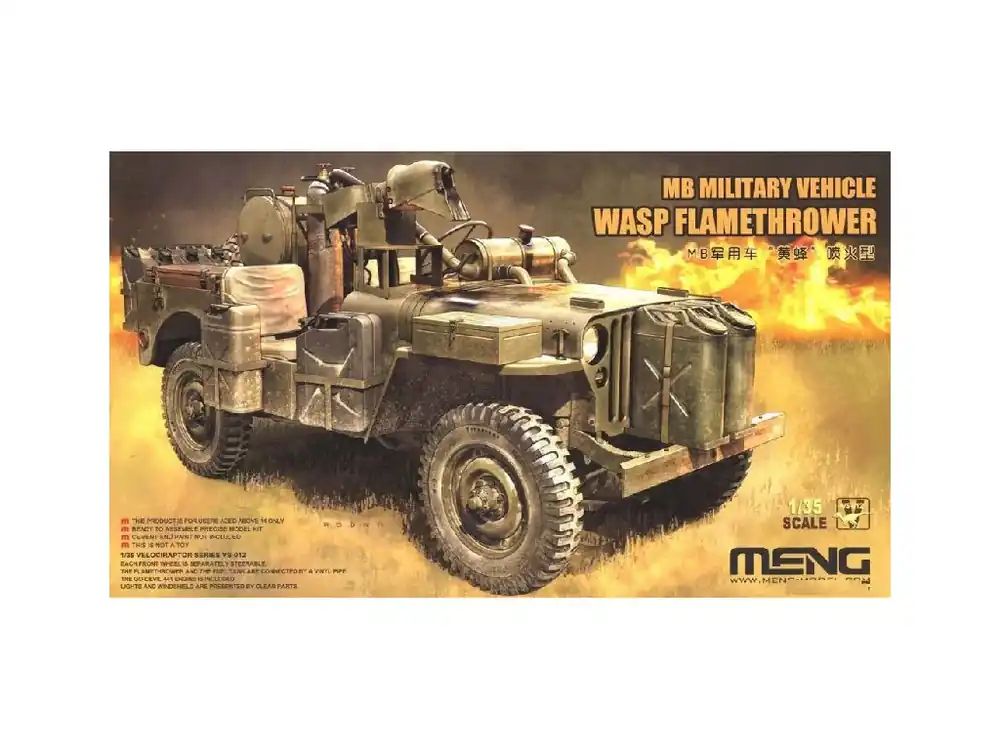 Top Prodej WASP Flamethrower Jeep 1/35