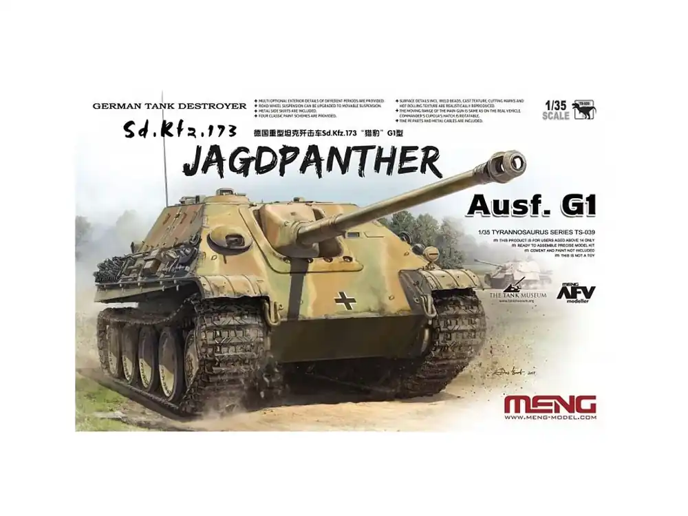 Akce Sd.Kfz.173 Jagdpanther Ausf. G1 1/35