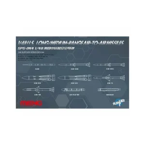 Bezpečná Platba U.S. Long/Medium-range Air-to-air Missile 1/48