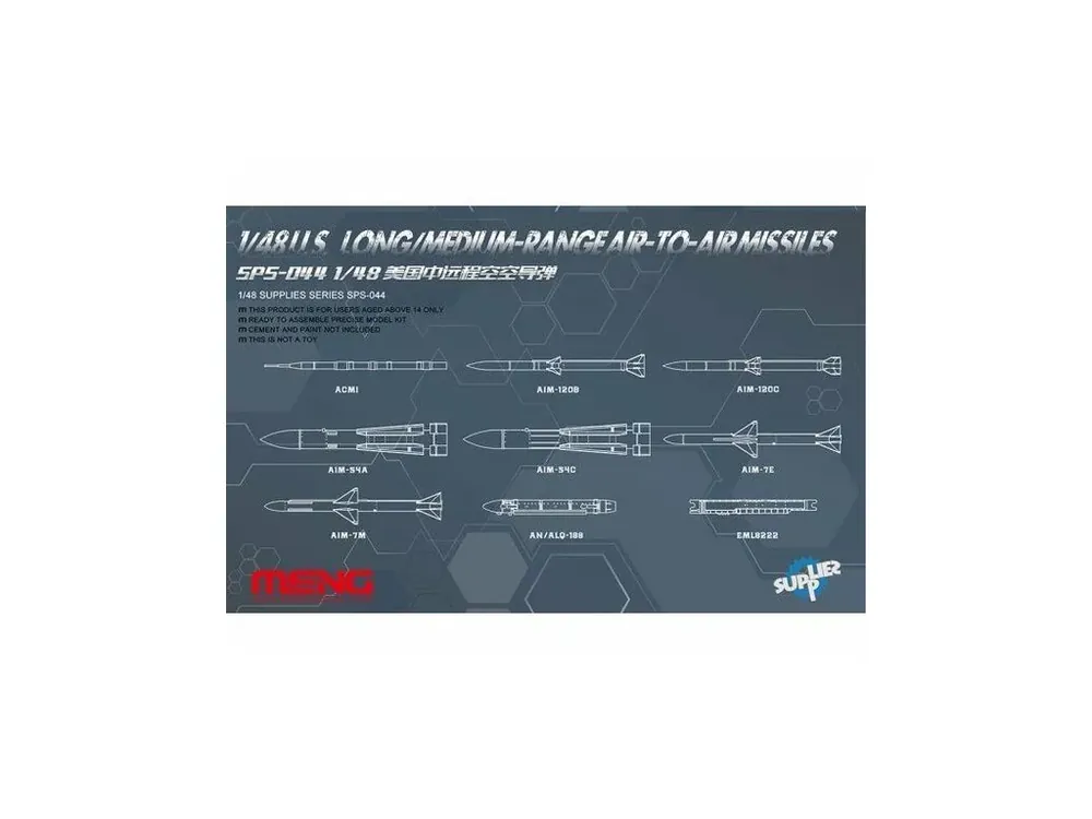 Bezpečná Platba U.S. Long/Medium-range Air-to-air Missile 1/48