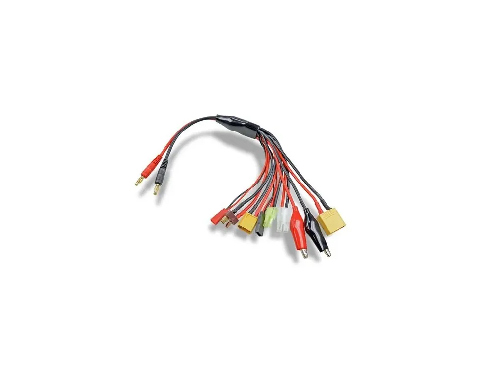 Multi-Charger Cable 8in1, 4mm plug Levný