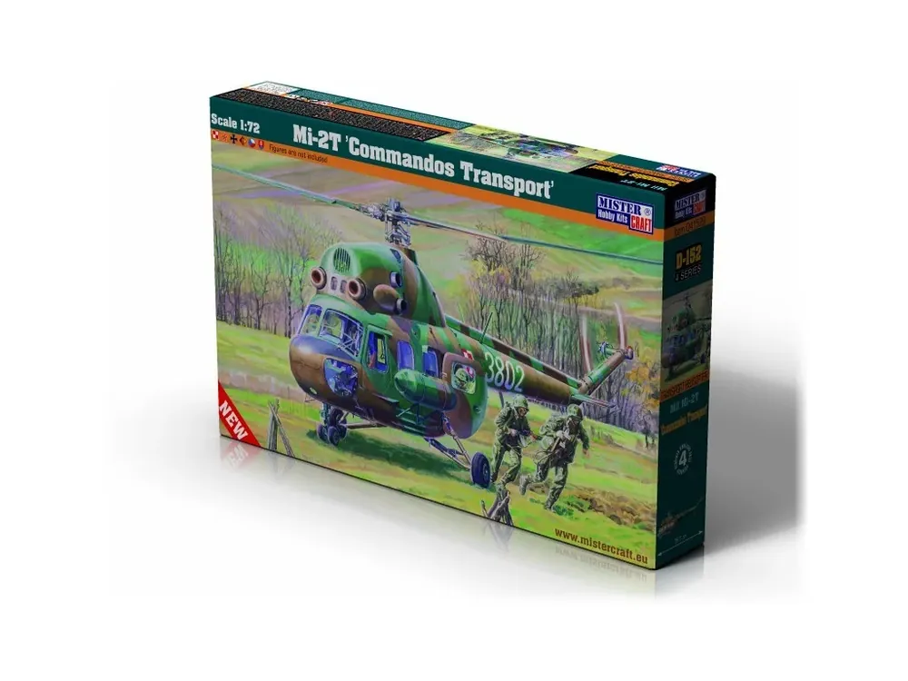 Sezónní Sleva Mi-2T Commandos Transport 1/48