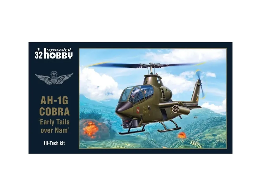 AH-1G Cobra Early Tails over Vietnam Hi-Tech Kit 1/32 Výhodná Nabídka