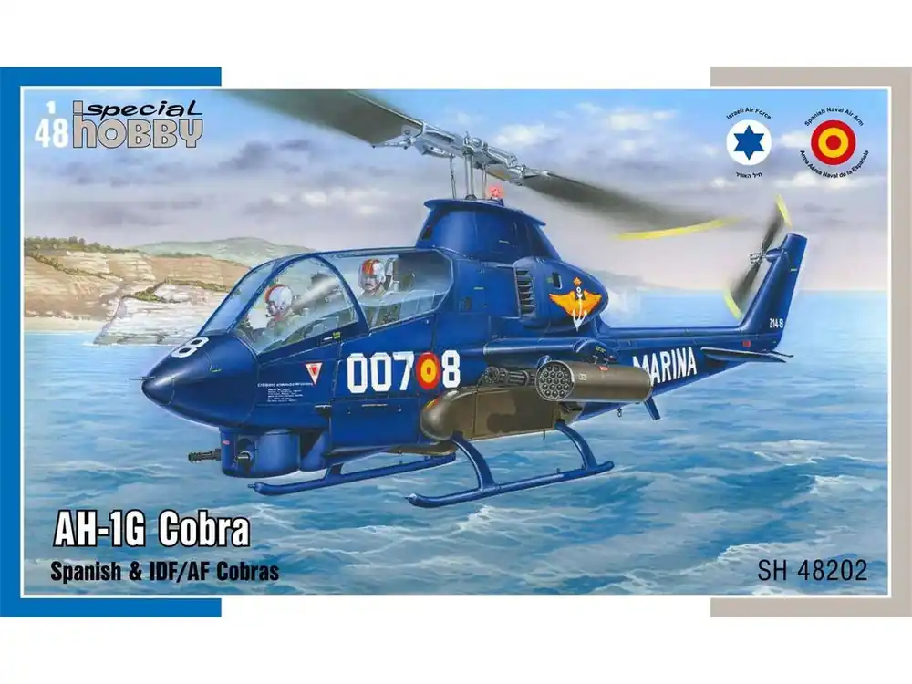 Jen Po Omezenou Doba AH-1G Cobra Spanish & IDF/AF Cobras 1/48
