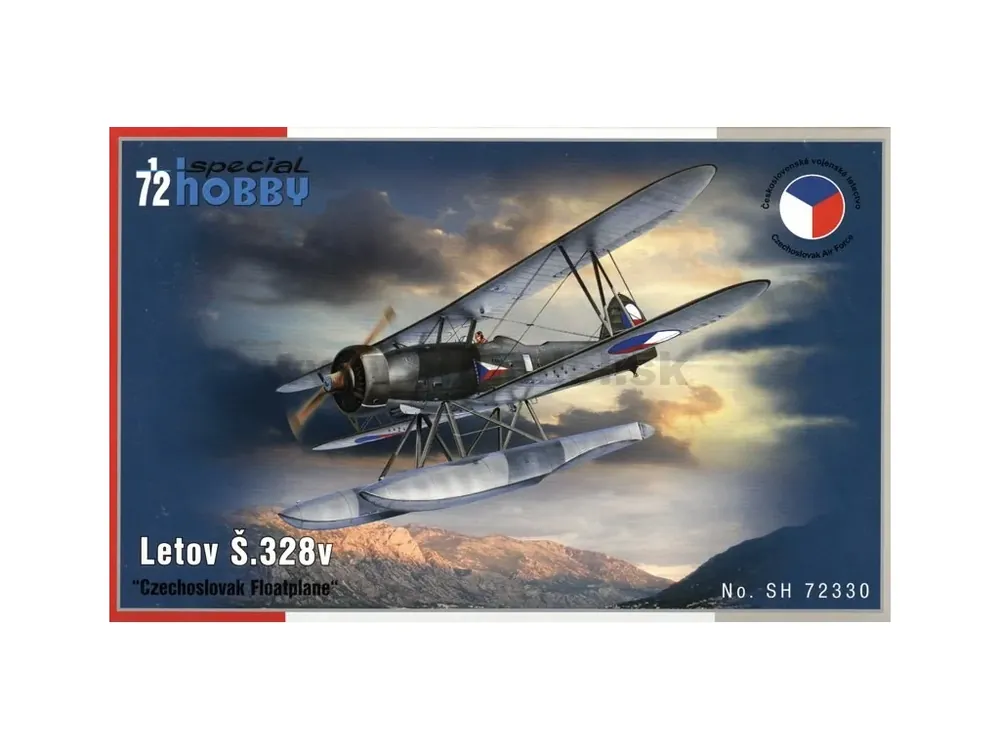 Tovární Cena Letov Š-328v Czechoslovak Floatplane 1/72