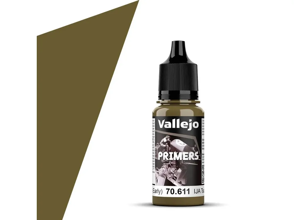 Víkendová Akce Základní Barva Vallejo Surface Primer - IJA-Tsuchi-Kusa-IRO (Earth Green Early) 17ml