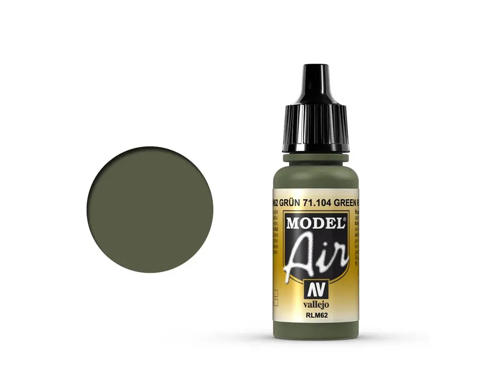 Barva Vallejo Model Air - Green RLM62 17ml Speciální Cena