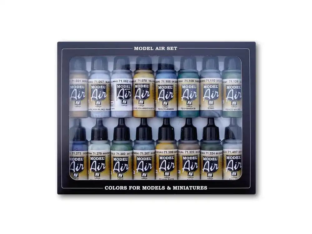Levný Sada akrylových barev Vallejo Model Air Color - RAF Colors WWII 16x17ml