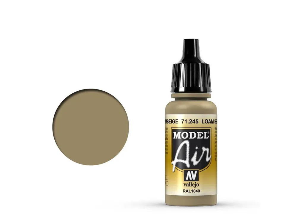 Jen Po Omezenou Doba Barva Vallejo Model Air - Loam Beige 17ml