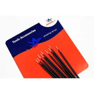 Štetec mikro Weathering Micro Brushes Black - 25ks Finální Výprodej