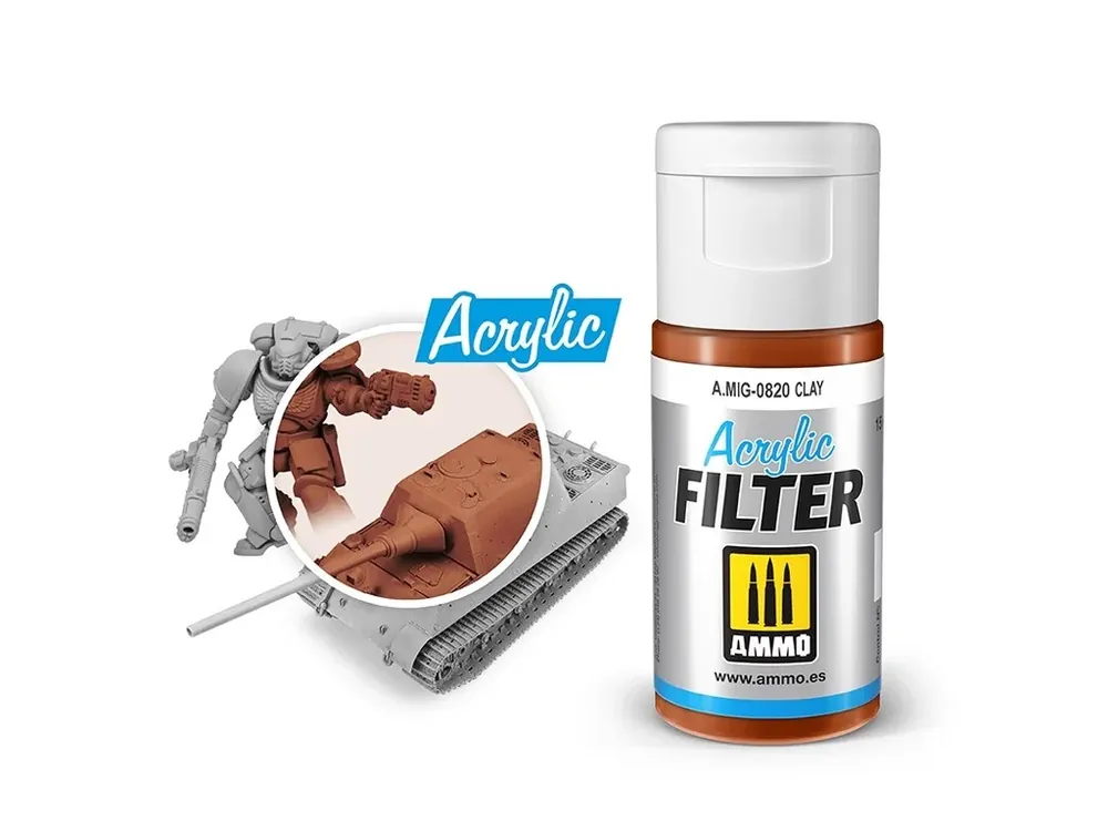 Akce Farba MIG Acrylic Filter Clay 15ml
