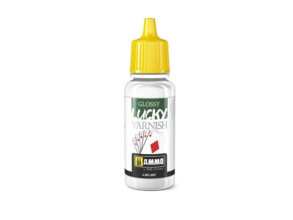 Originální Akrylový Lak Ammo Lucky Varnish - Glossy 17ml