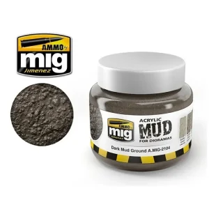 Texturová barva AMMO - Dark Mud Ground 250ml Finální Výprodej
