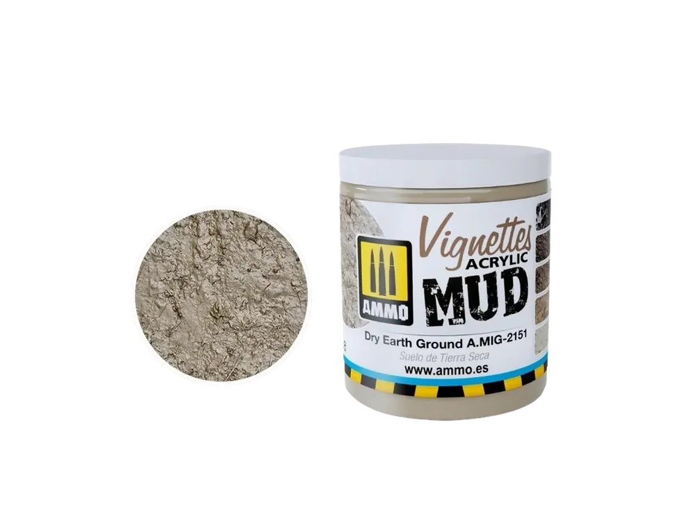 Texturová barva AMMO - Dry Earth Ground 100ml Super Cena