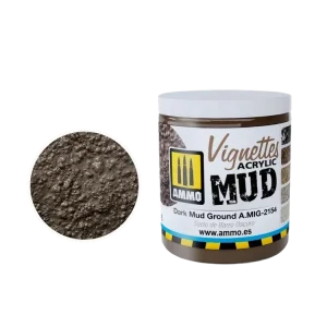 Akce Texturová barva AMMO - Dark Mud Ground 100ml