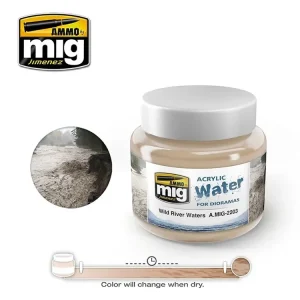Akrylový gel pro vytvoření vody AMMO - Wild River Waters 250ml Vysoce Kvalitní