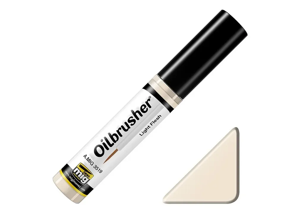 Víkendová Akce Patinovací MIG Oilbrusher Light Flesh AMIG3519 10ml