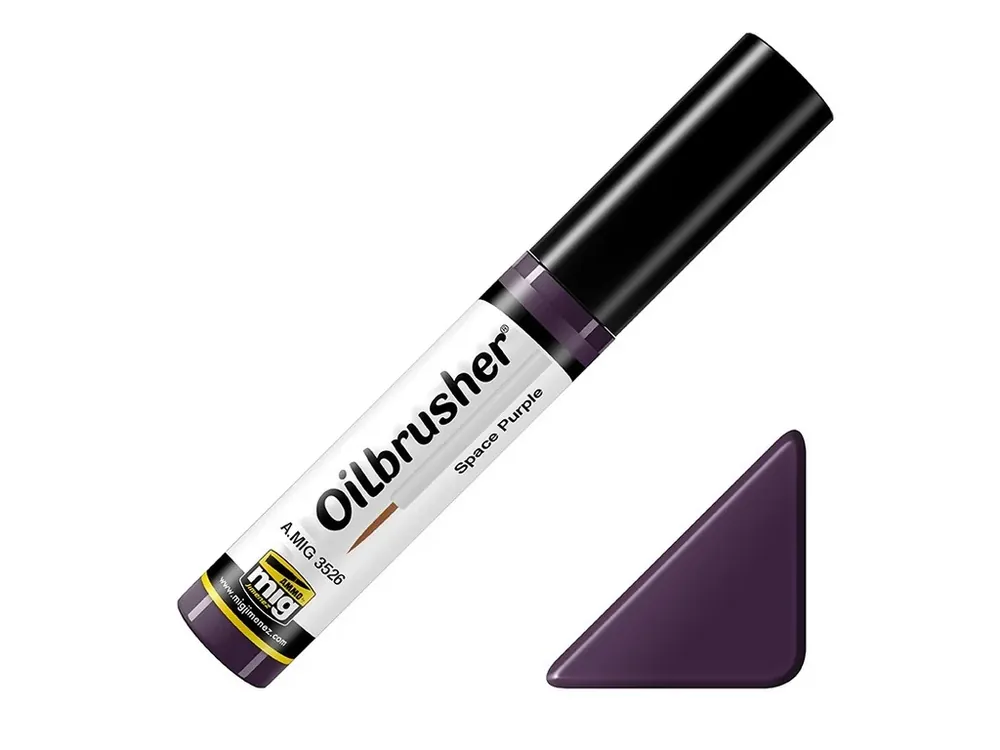 Must-Have Patinovací MIG Oilbrusher Space Purple AMIG3526 10ml