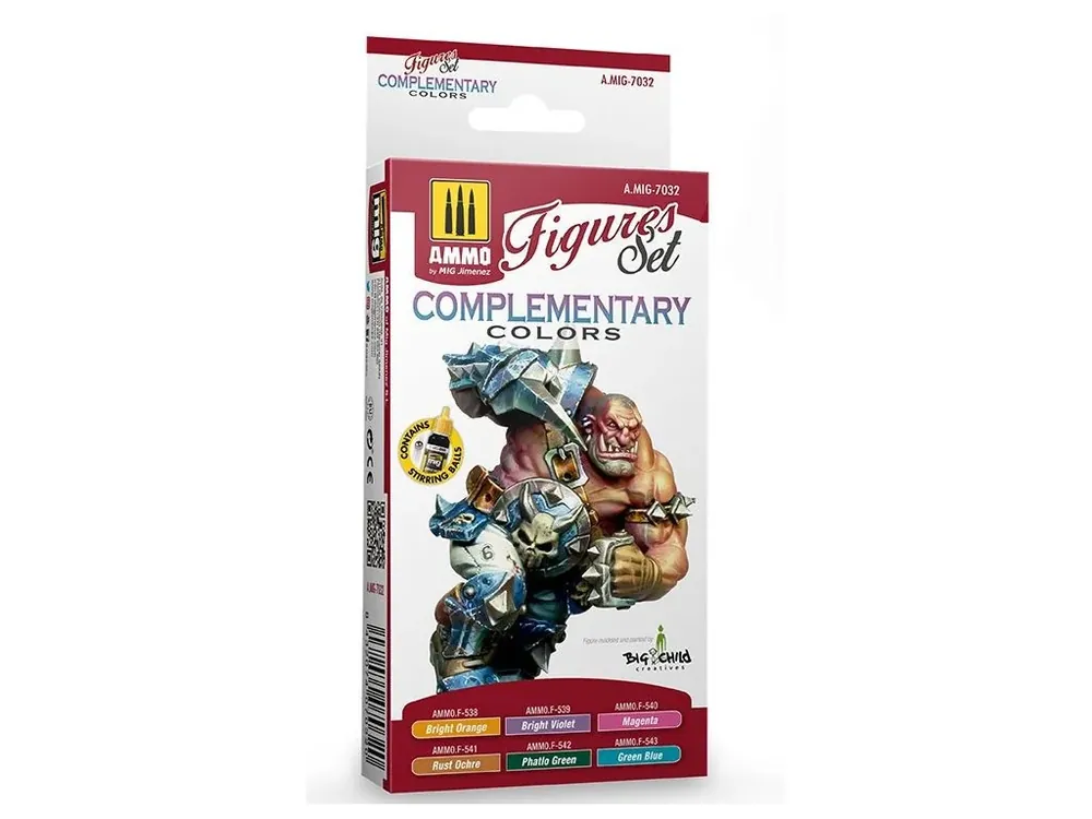 Sada akrylových barev Ammo Figures - Complementary Colors Super Cena