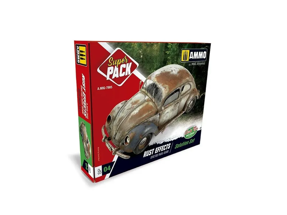 Nakupujte Hned Sada modelářských barev Ammo Super Pack - Rust Effects