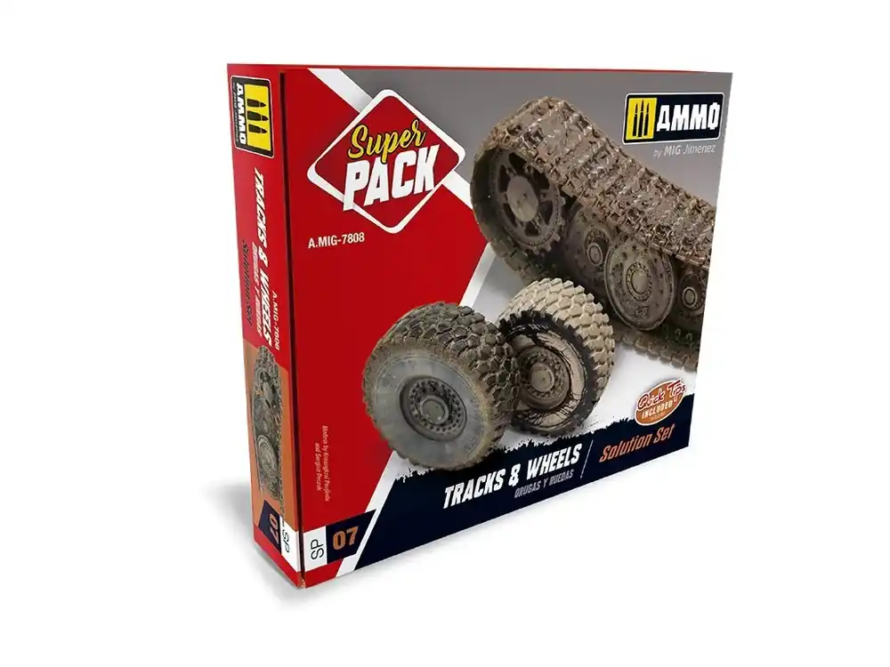 Sada weatheringových produktů Superpack - Tracks & Wheels Hit Sezóny