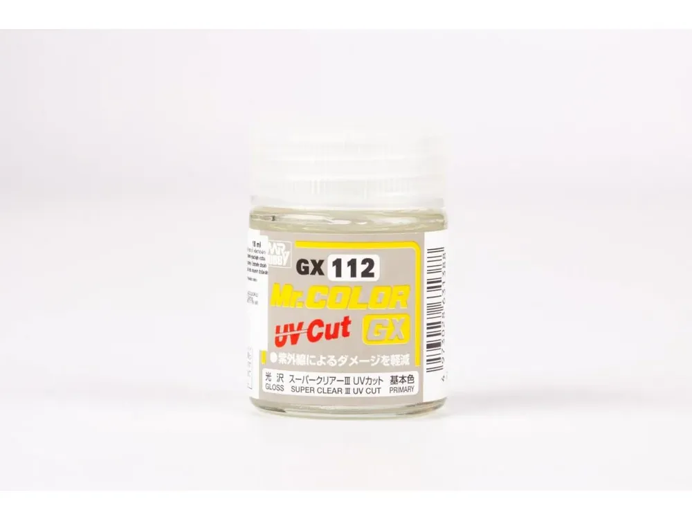 Akce Mr Hobby - Gunze Mr. Color GX Super Clear III UV Cut Gloss 18ml